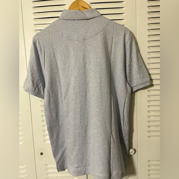 BANANA REPUBLIC LUXURY TOUCH PERFORMANCE MEN'S POLO LIGHT BLUE SIZE M - Picture 12 of 15